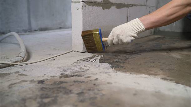 SJ Waterproofing Pros Interior Drainage System coverage map for Oak Ridge, NC and surrounding area